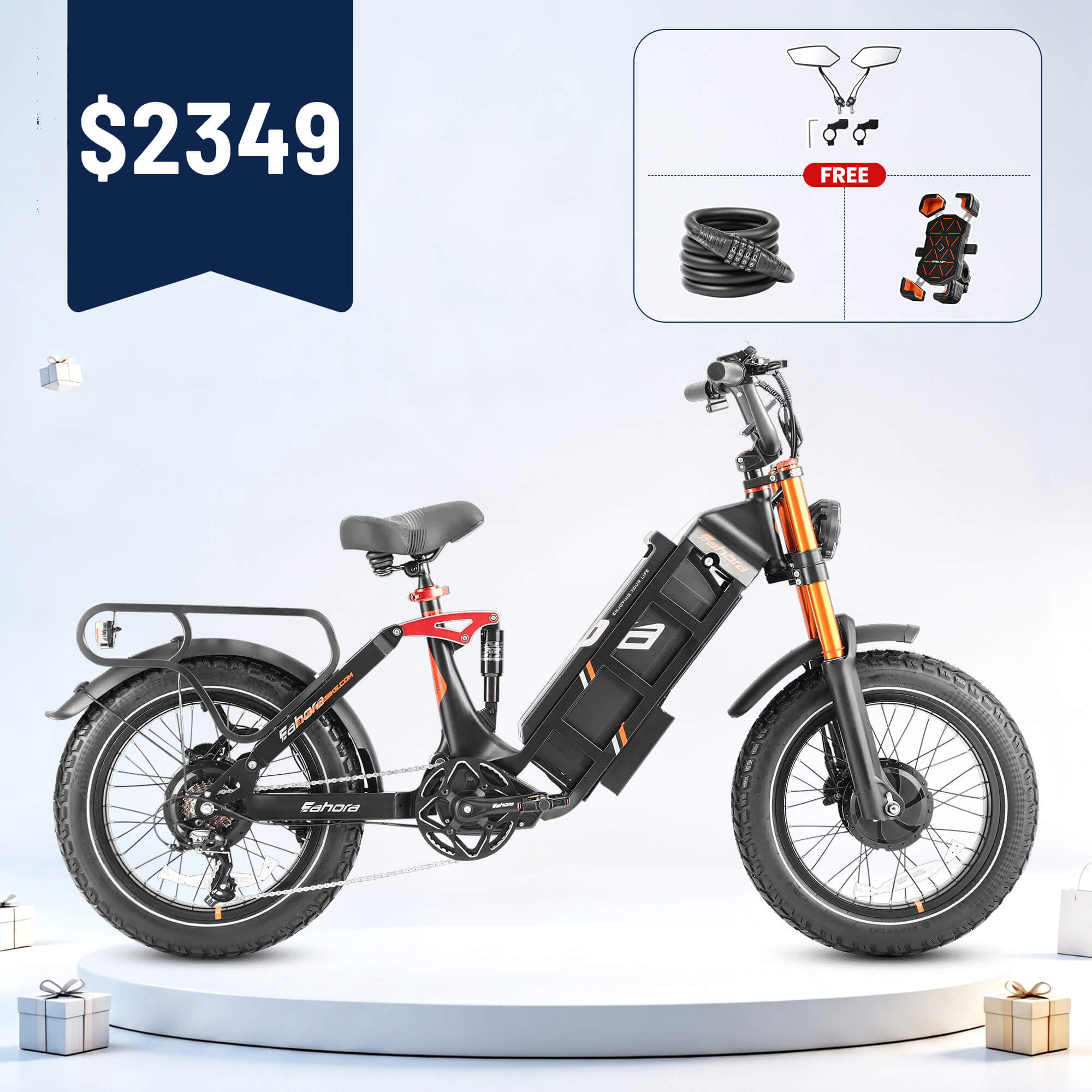 2020 electric bicycle Mustang eBike which will go the extra mile for you as it is equipped with the latest components eLo Electric Bike