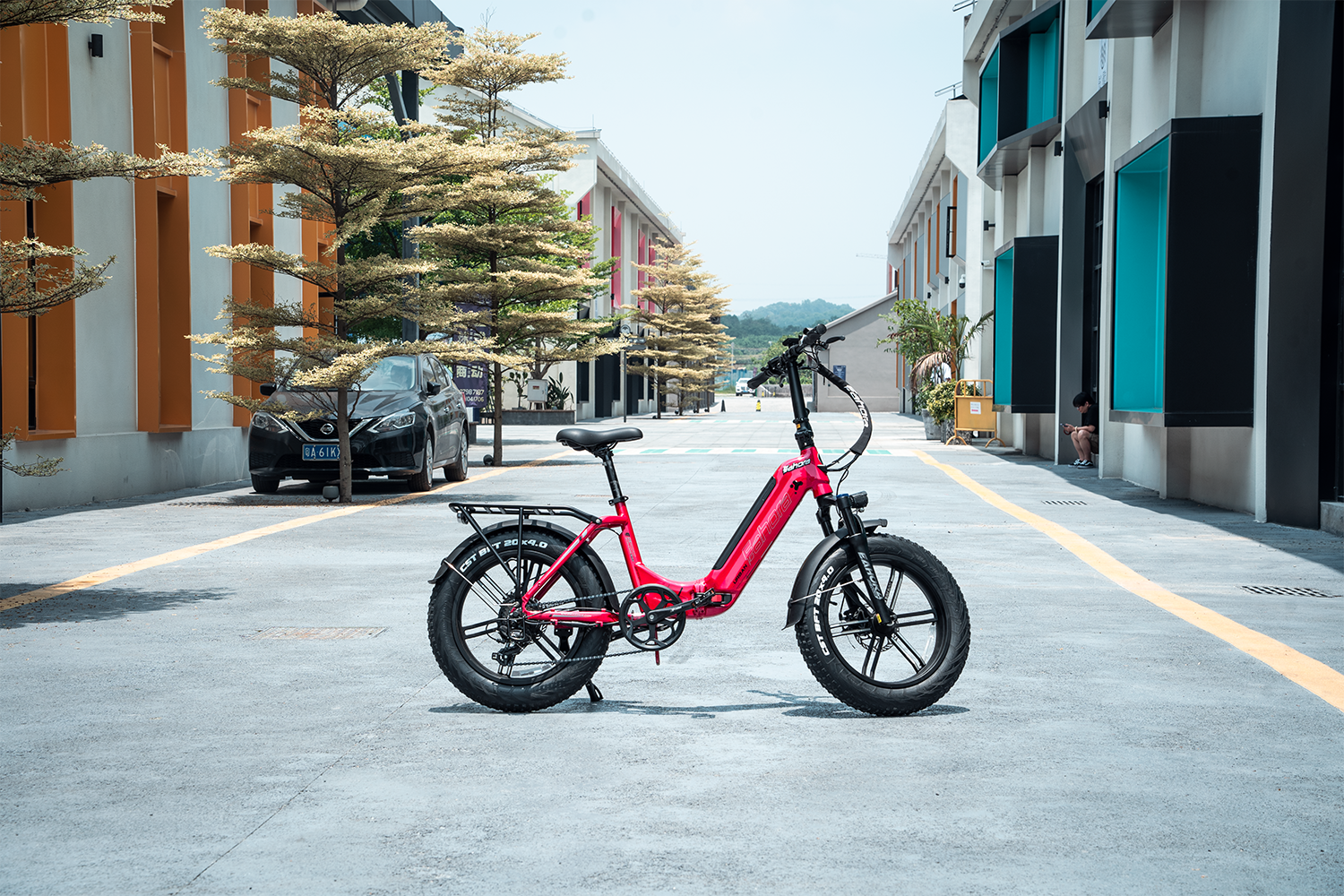 500W Folding Electric Bike | Step Thru Electric Bike | Eahora Urban