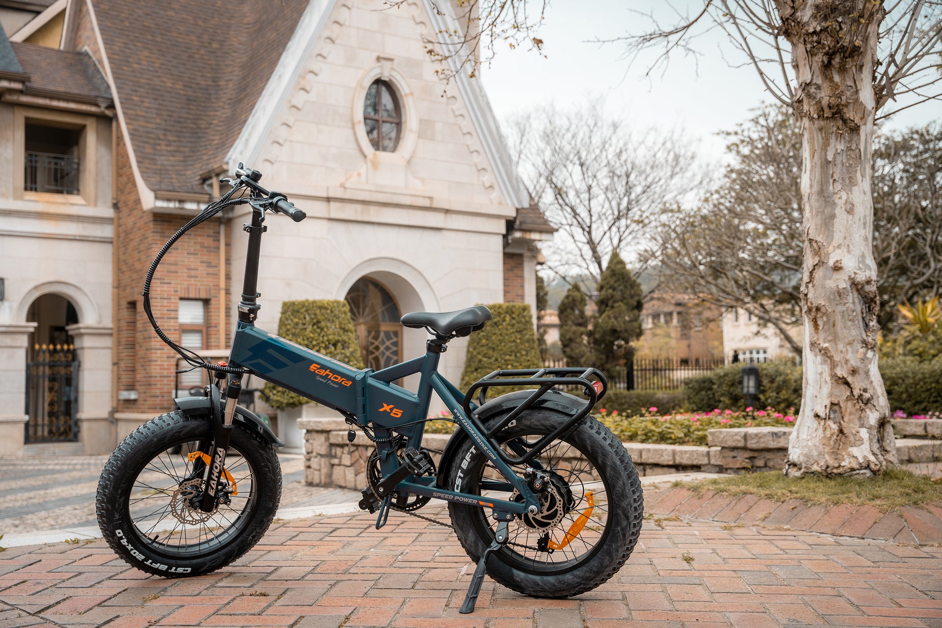 750W Folding Electric Bike | Fat Tire Folding Electric Bike | Folding Electric Bike | Eahora X5