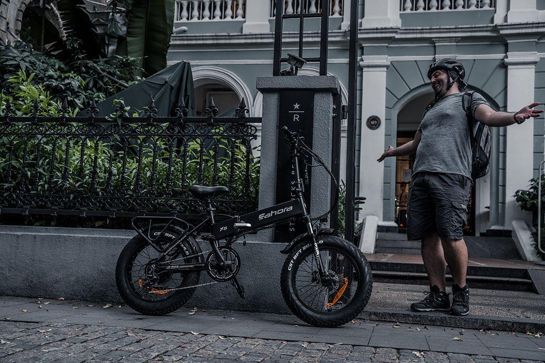 750W Folding Electric Bike | Fat Tire Folding Electric Bike | Folding Electric Bike | Eahora X5