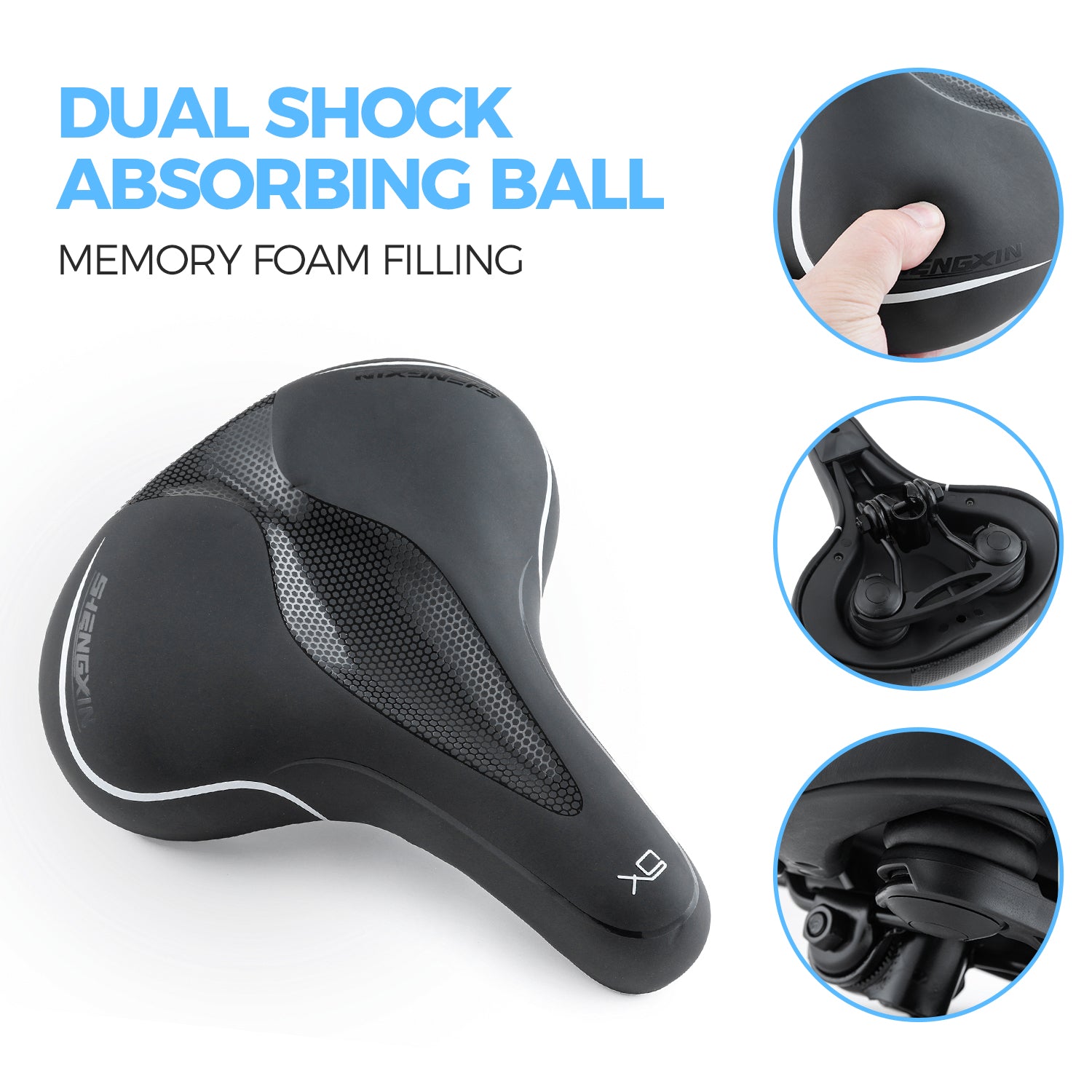 Waterproof Bike Saddle I Cool Version Seat Saddle I – Eahora