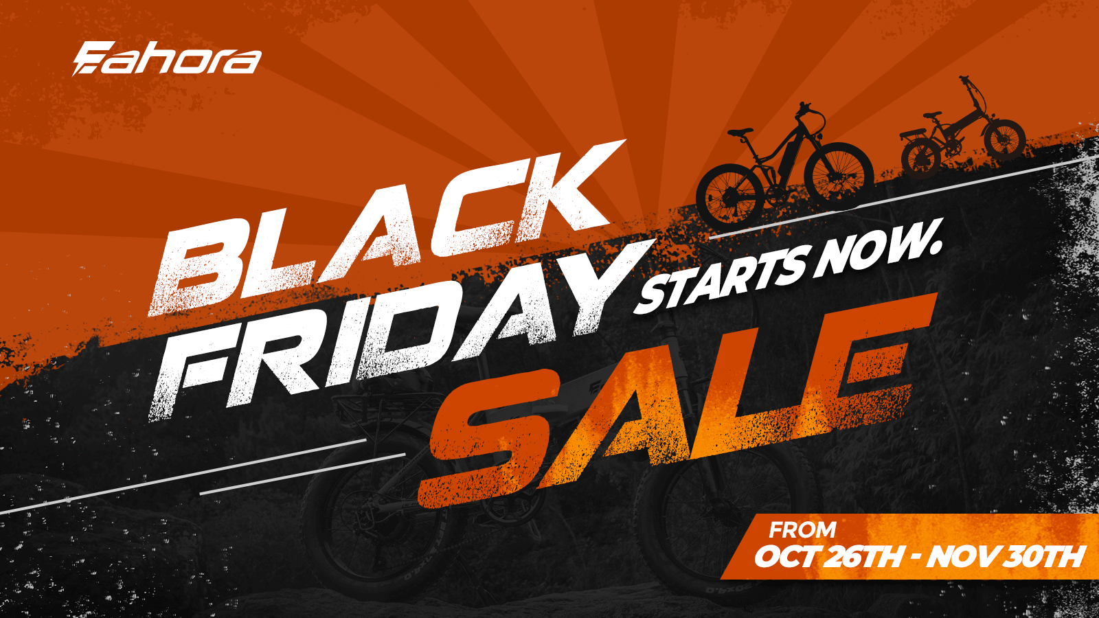 Black Friday Electric Bike Deals | Eahora Ebike