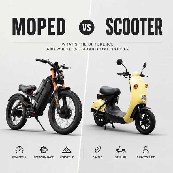 Moped vs Scooter: Differences, Pros & Cons, and Which One Is Better?