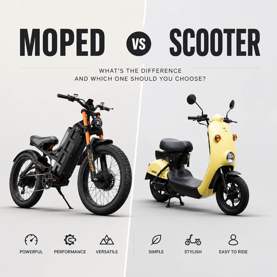 Moped vs Scooter: Differences, Pros & Cons, and Which One Is Better?