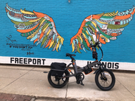 Folding Electric Bike 750w | Long Range Electric Bike | Eahora Azaria Step-Thru