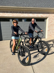 Full Suspension Electric Mountain Bike | 500W Electric Mountain Bike | Eahora AM100