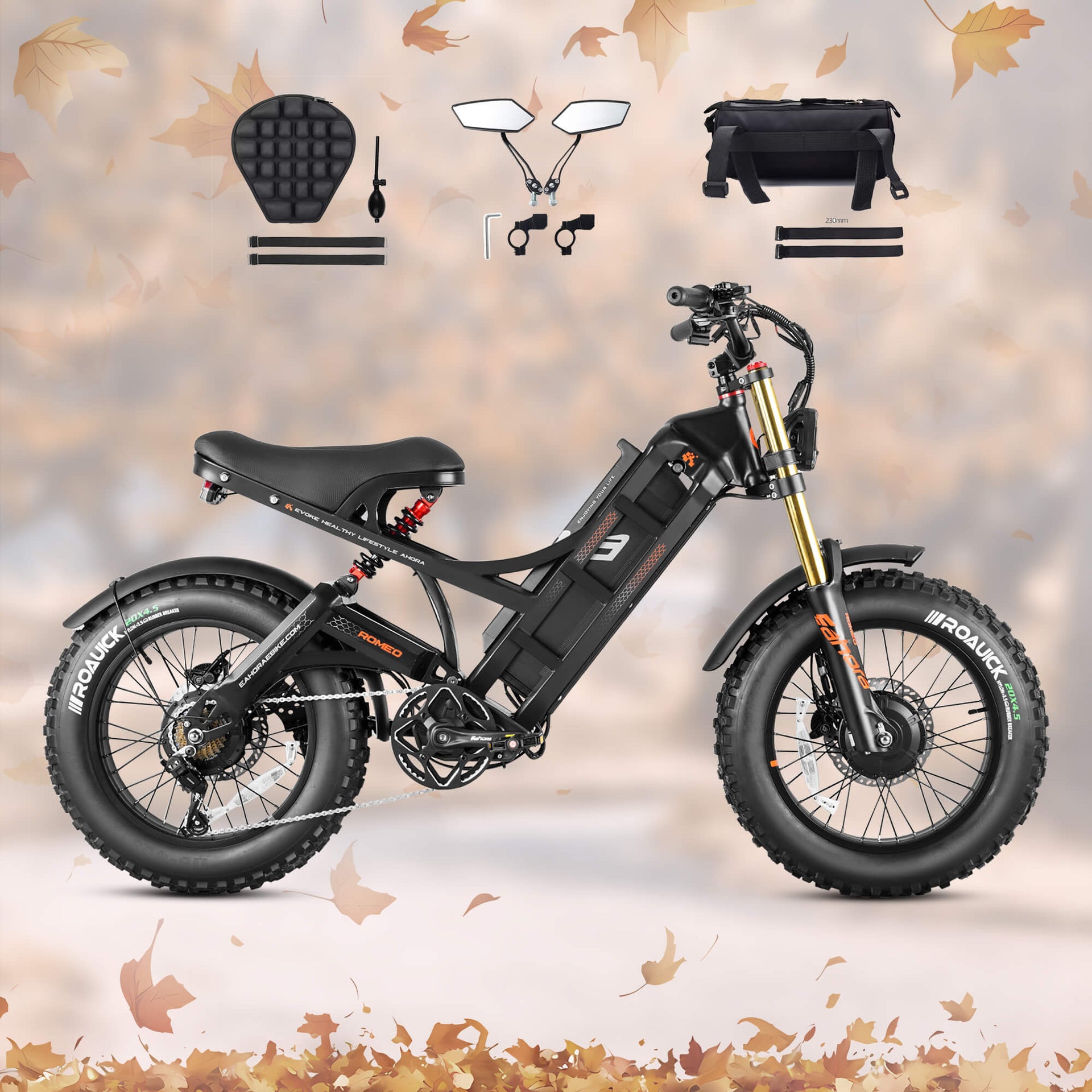 Electric Bike Best Full Suspension Bike Under 2500 Eahora Romeo II