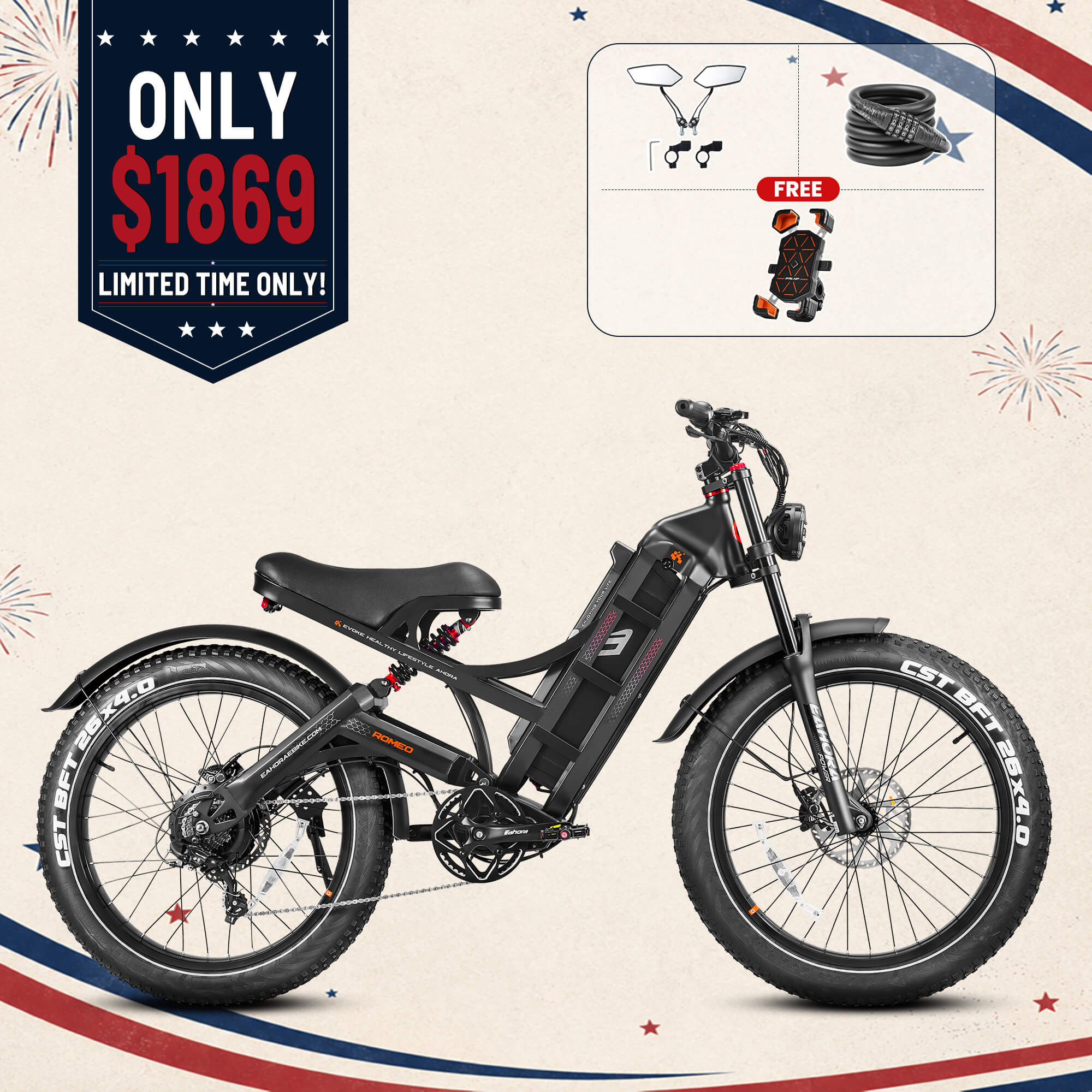 Eahora Romeo Pro featured in the 2026 Independence Day Sale