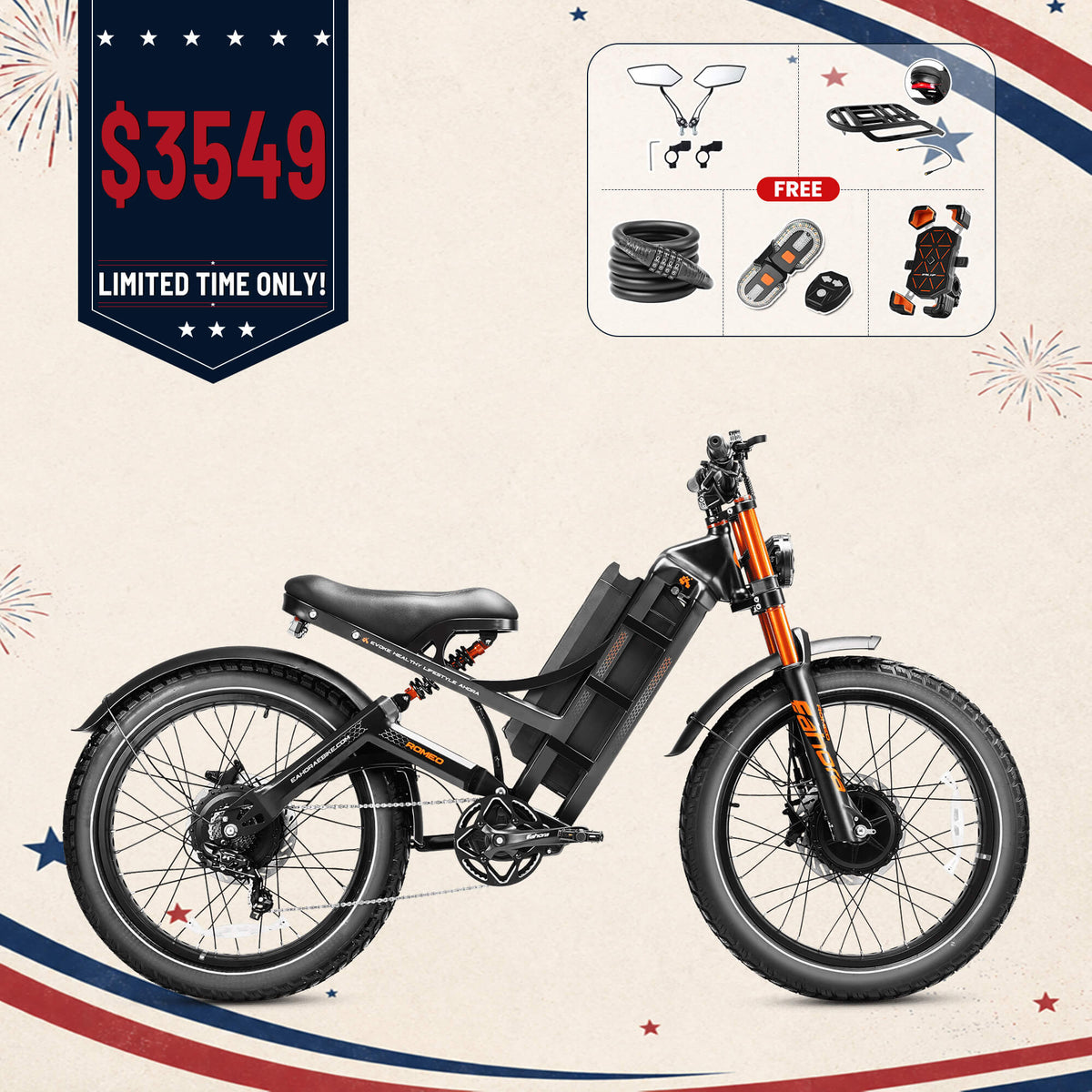 Eahora Romeo Ultra II featured in the 2026 Independence Day Sale