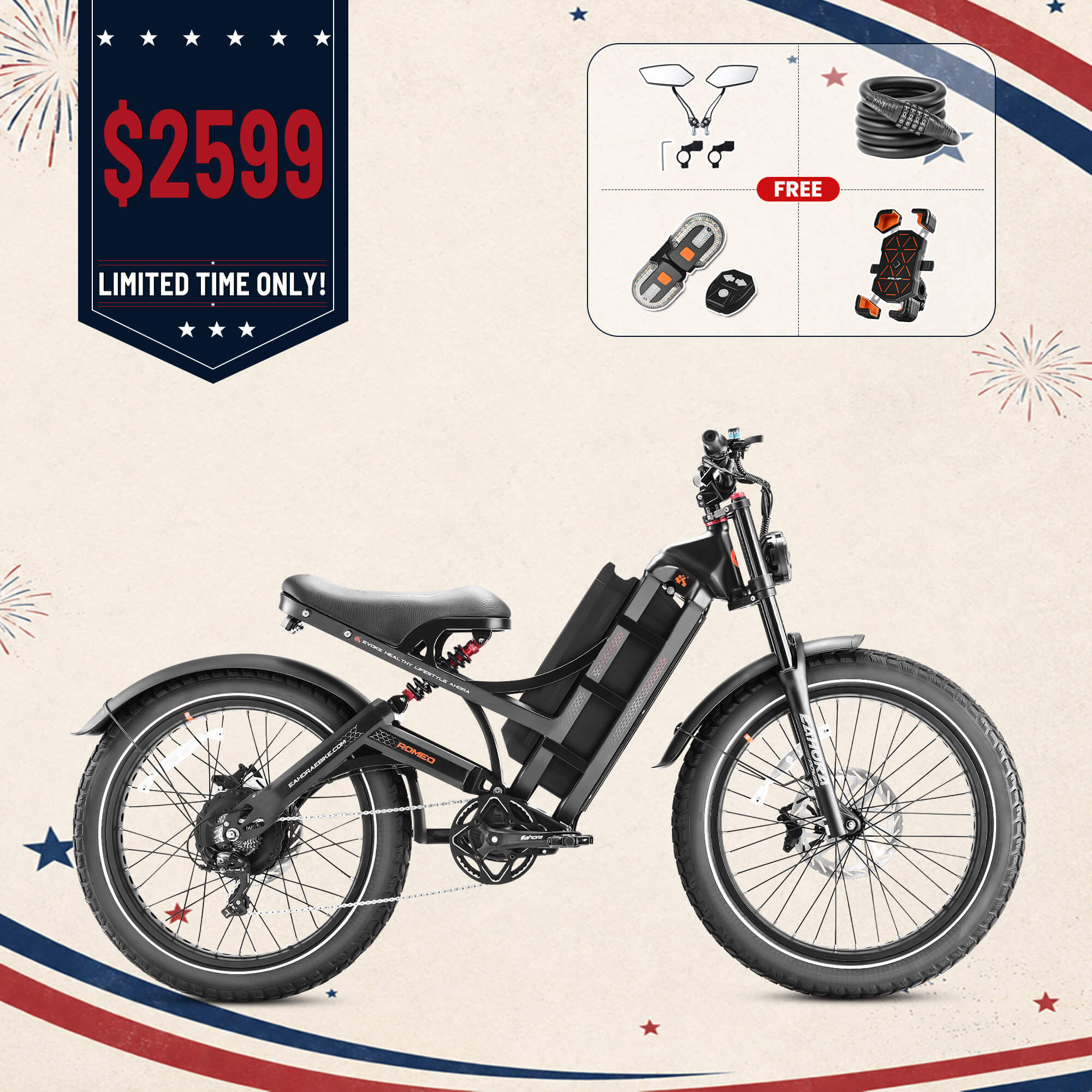 Eahora Romeo Ultra featured in the 2026 Independence Day Sale