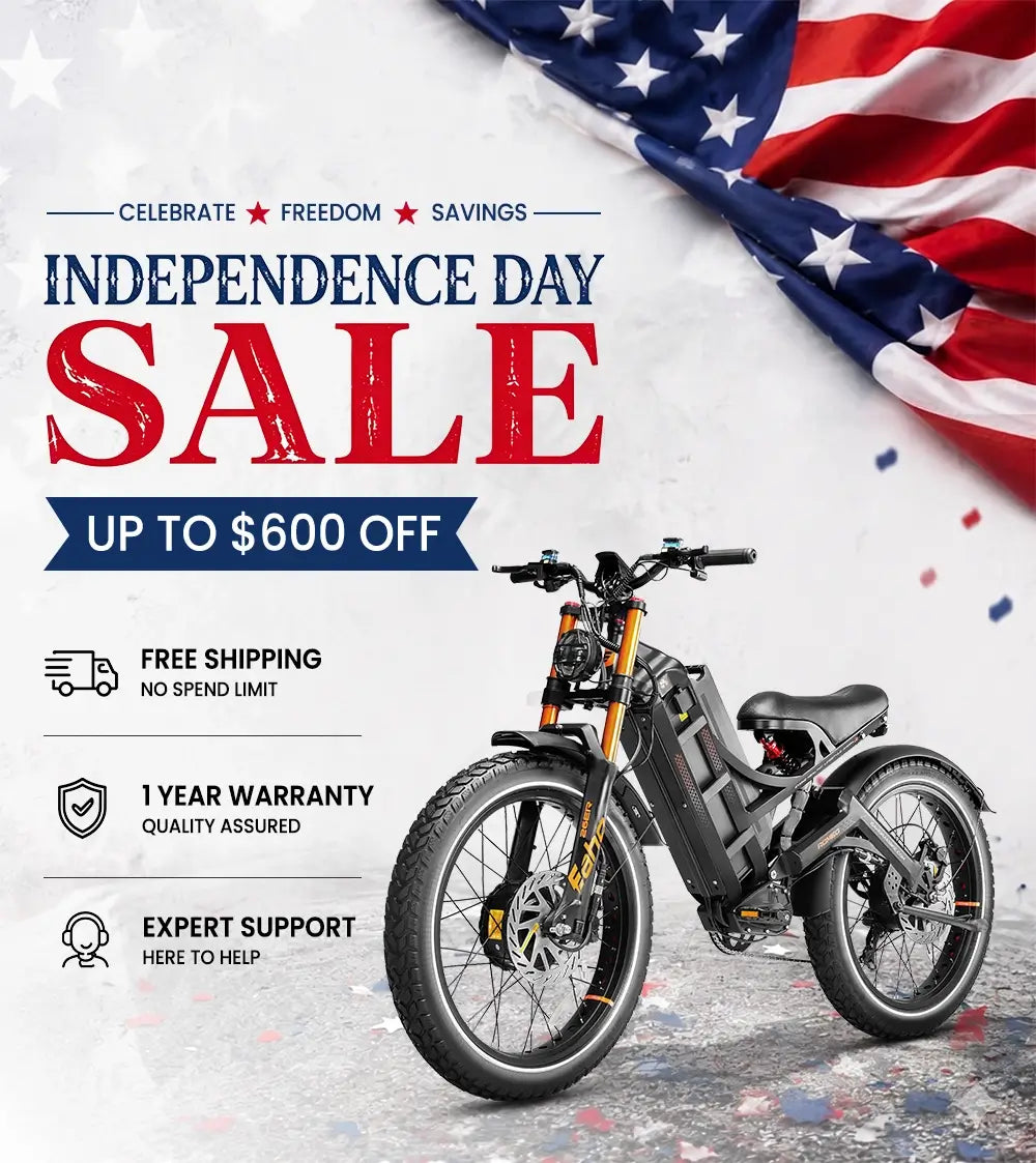 Eahora 2026 Independence Day Sale electric bikes with limited-time discounts