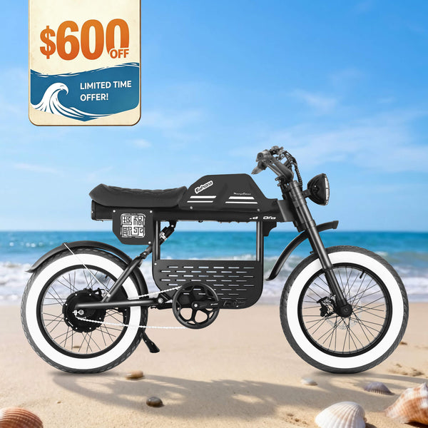 Eahora FT-01 Max electric bike with Summer Bike Sale promotion