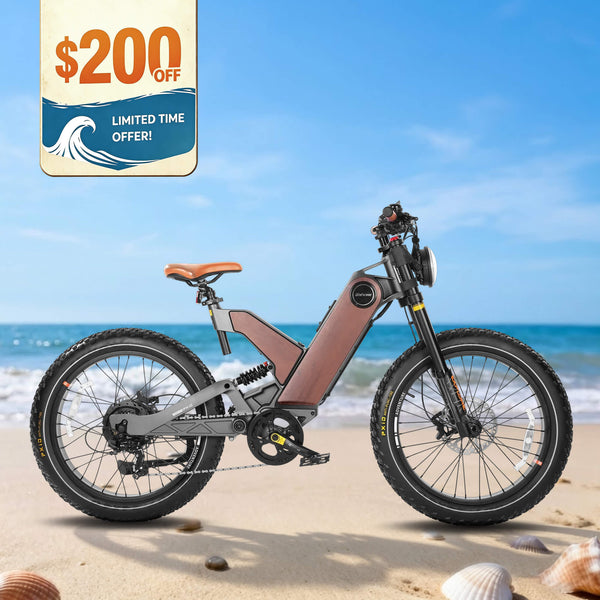 Eahora P5 II electric bike with Summer Bike Sale promotion