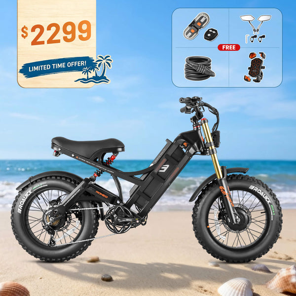 Eahora Romeo II electric bike with Summer Bike Sale promotion