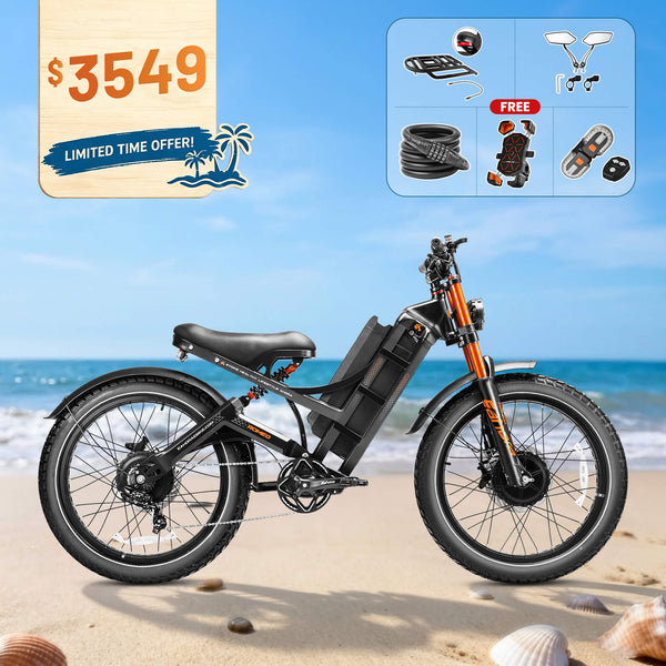 Eahora Romeo Ultra II electric bike with Summer Bike Sale promotion