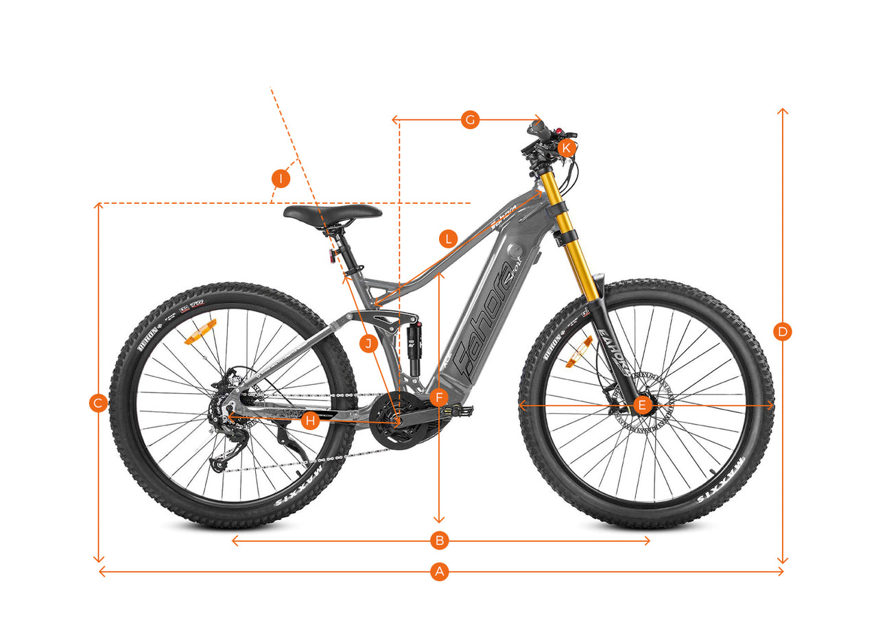 eBikes With Bafang Mid Drive Motor | Mid Drive eBike | Eahora ACE