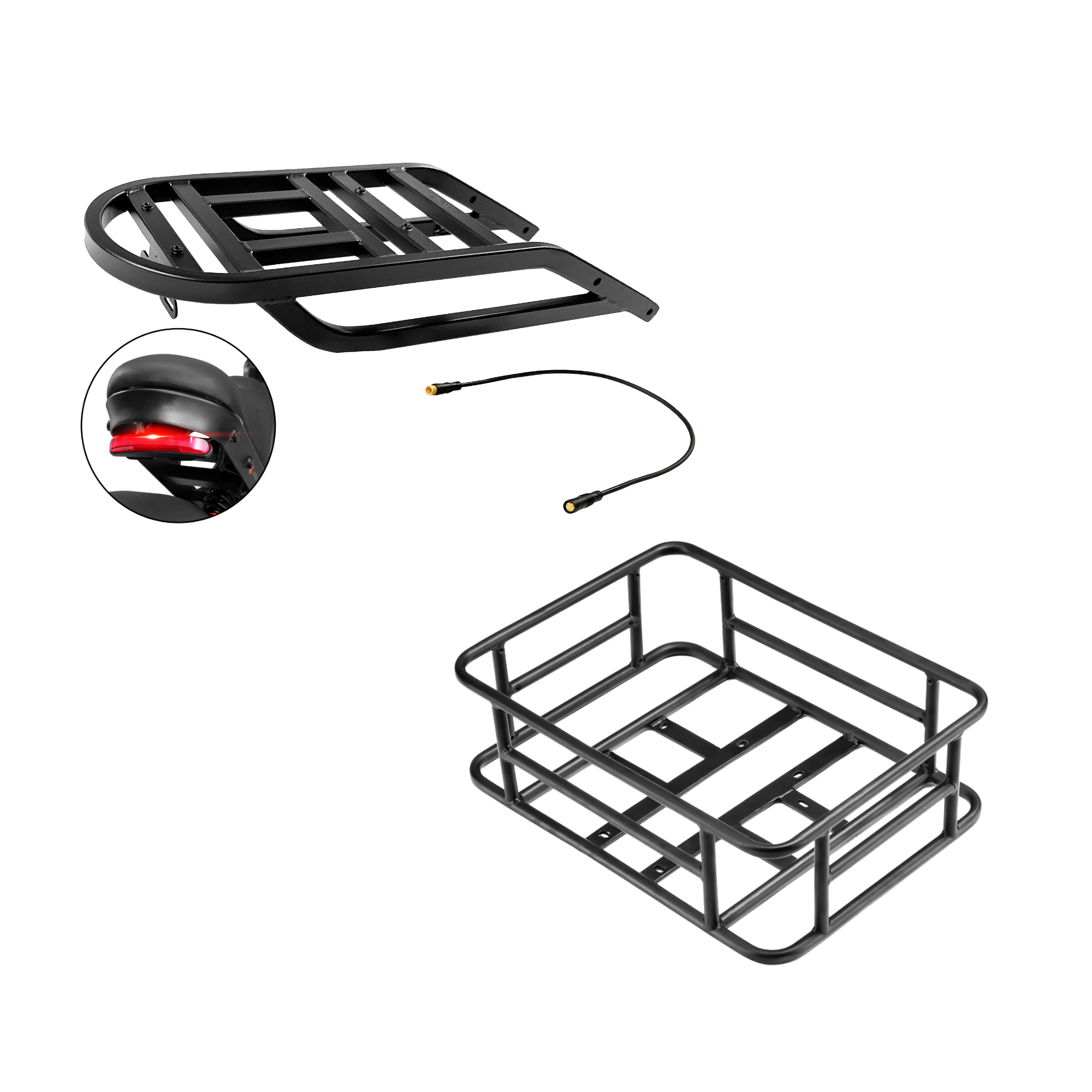 Eahora Romeo's Rear Rack and Rear Basket