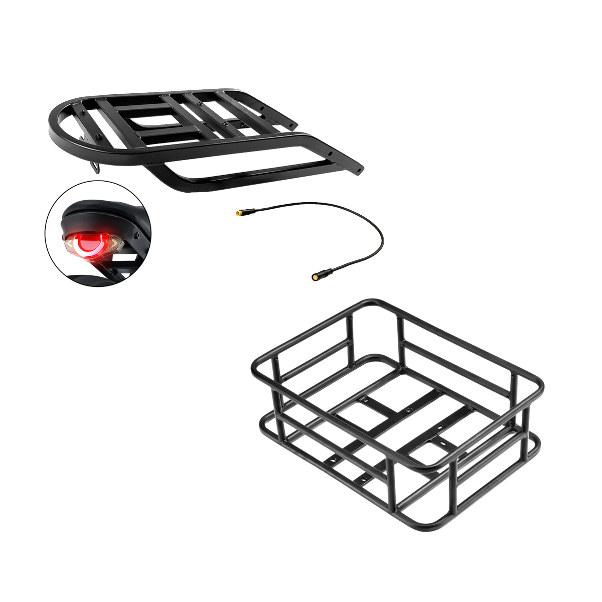 Eahora Romeo's Rear Rack and Rear Basket