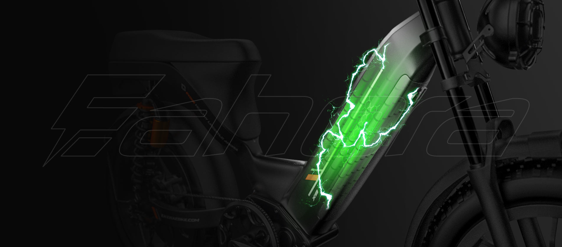 Electric Bike Battery 48v | Moped Style Electric Bike | Eahora X9
