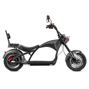 2000W Street Legal Scooters_Electric Scooter Seat_Eahora Two-seat M1_Black