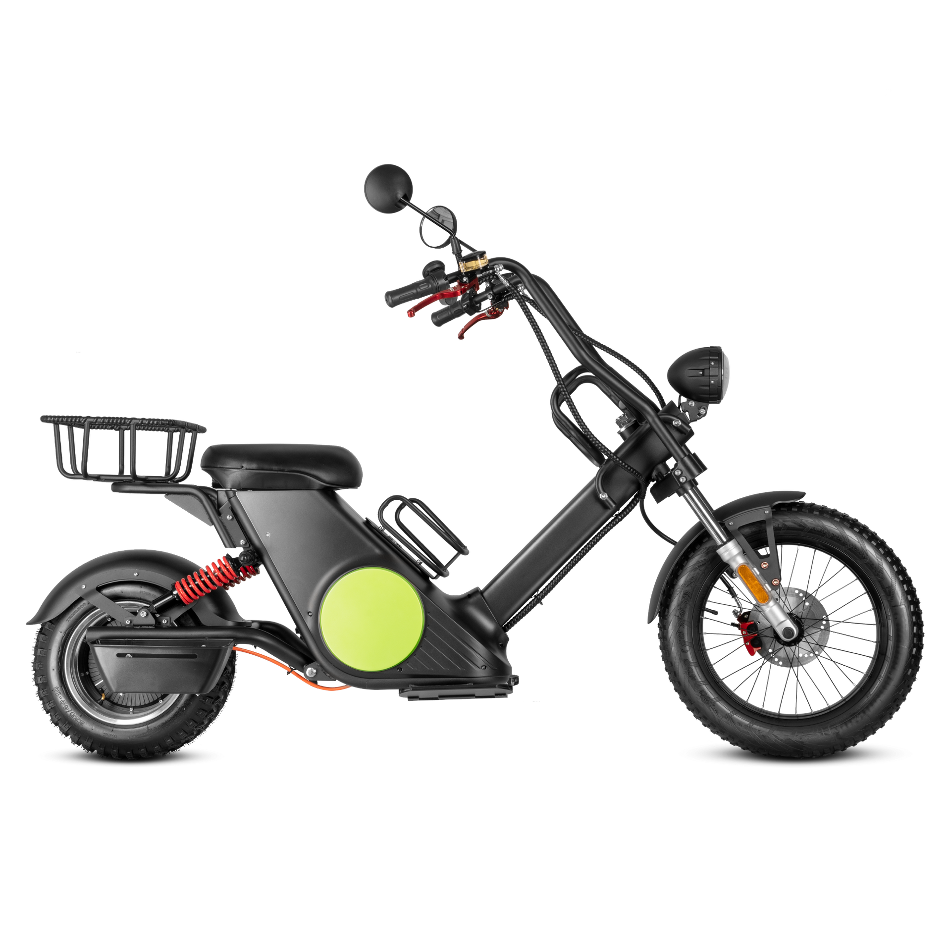 2000W Golf Scooter_Motorcycle Golf Cart_Eahora Golf M6G_Apple Green
