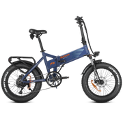 750w Folding Electric Bike | Fat Tire Folding eBike | Eahora X5 (Blue)