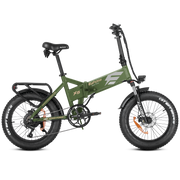 750w Folding Electric Bike | Fat Tire Folding eBike | Eahora X5 (Green)